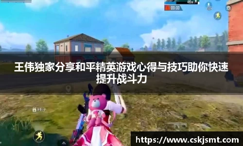 王伟独家分享和平精英游戏心得与技巧助你快速提升战斗力